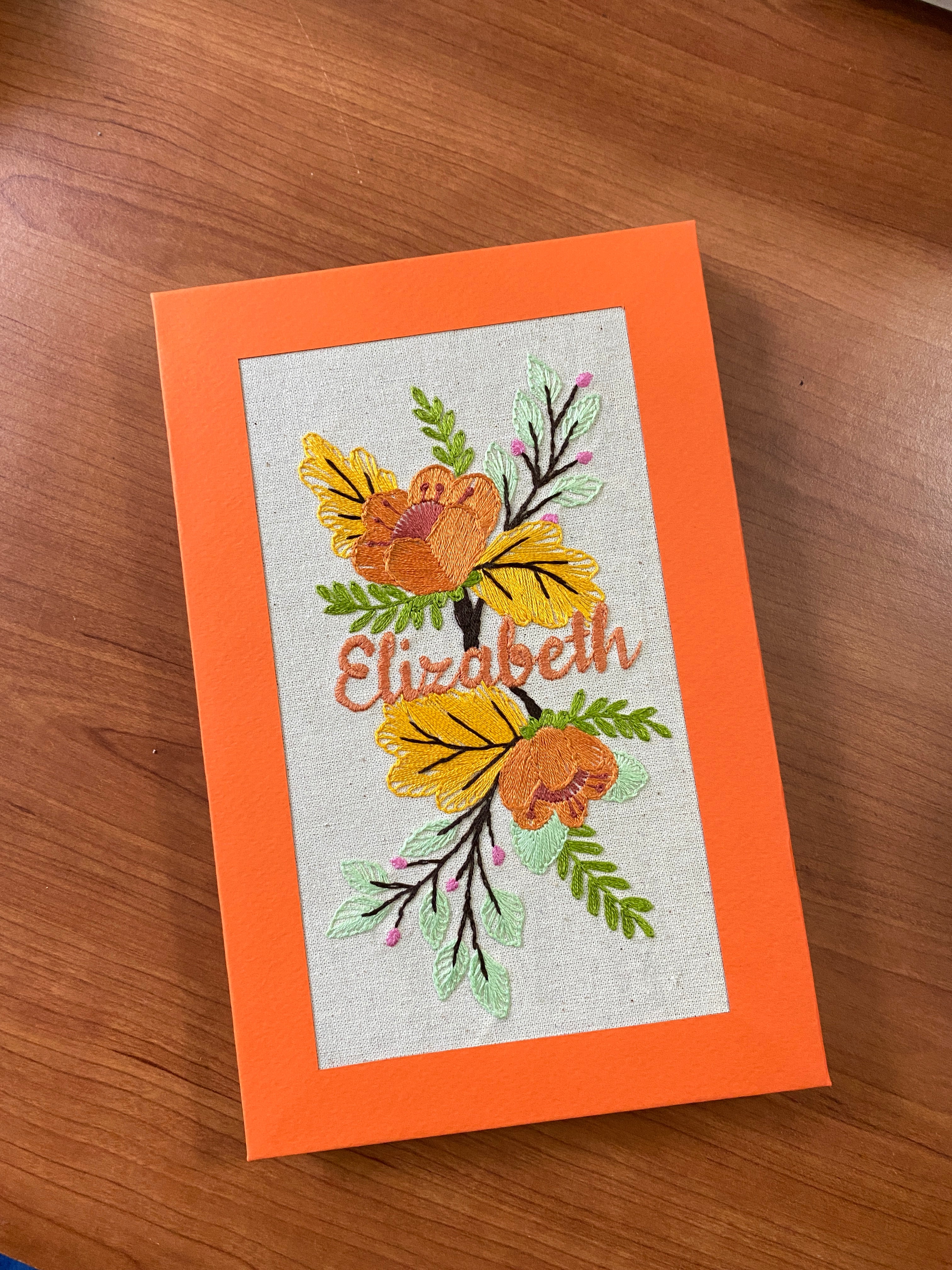 Libreta Bordada Personalizada